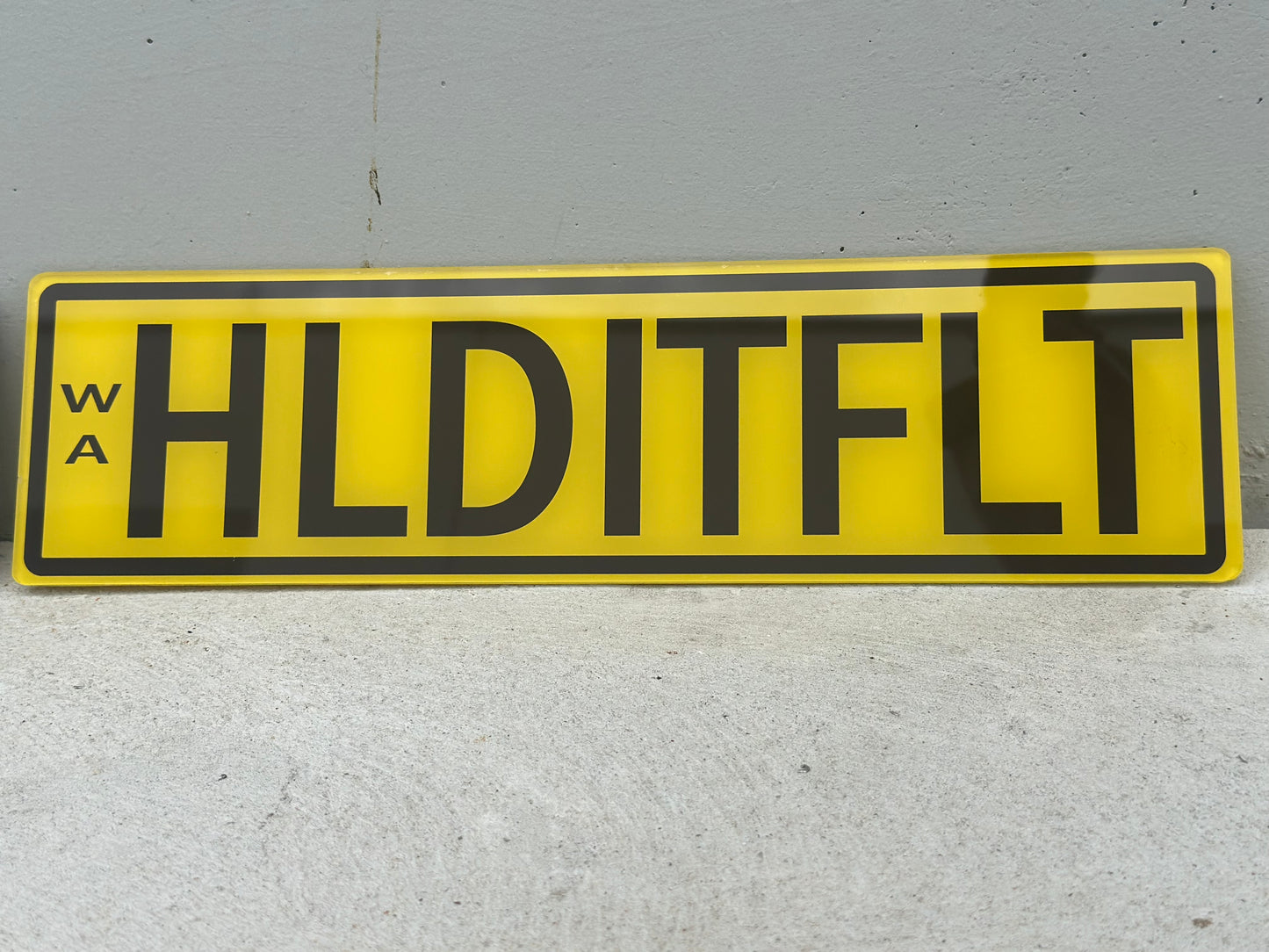 Novelty Number Plates