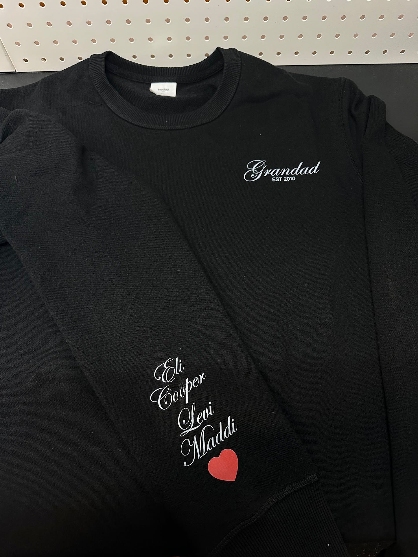 Personalised Crew neck jumper