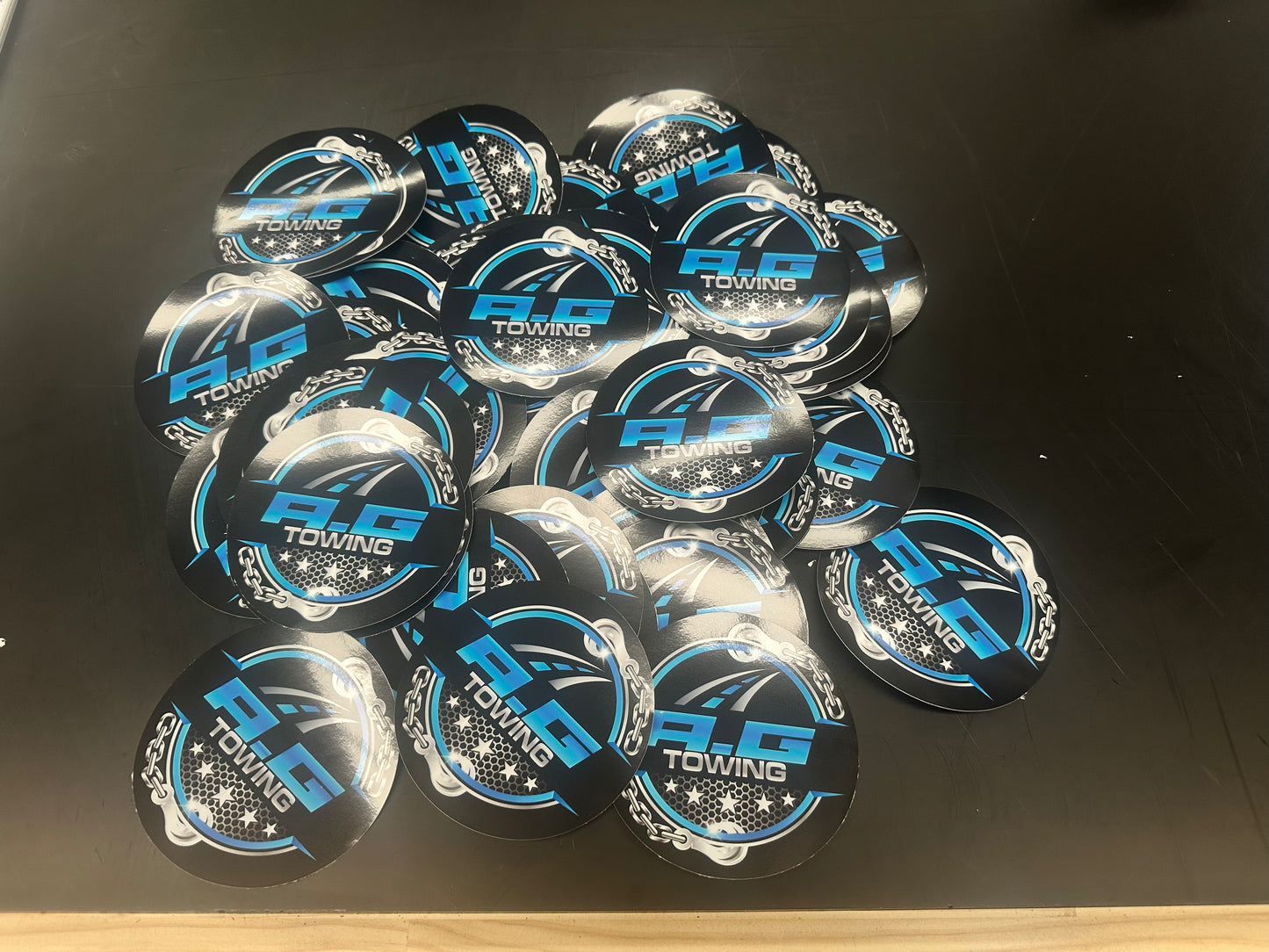 Die Cut Laminated stickers