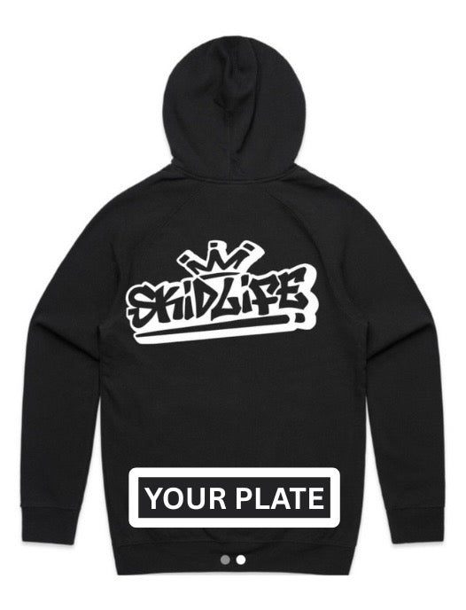 Skid Life Hoodie With your plate