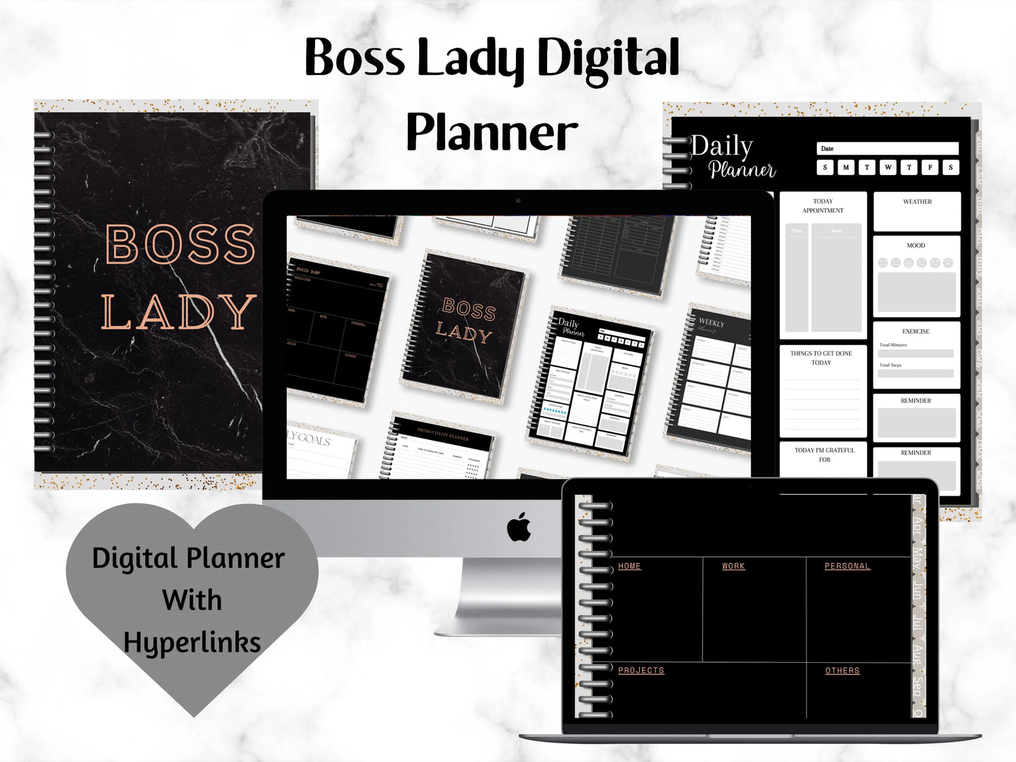 Digital download Boss Lady Digital Planner